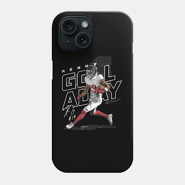 Kenny Golladay New York G Player Map Phone Case by Chunta_Design