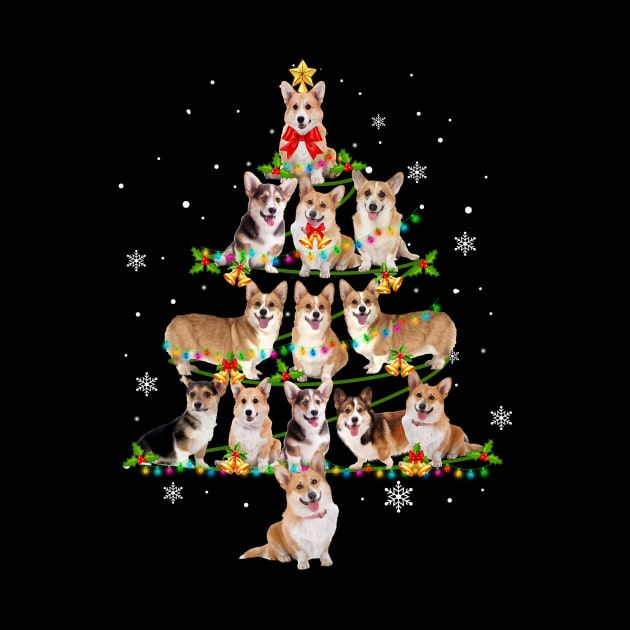 Cute Corgi  Christmas Tree Xmas Gift by Simpsonfft