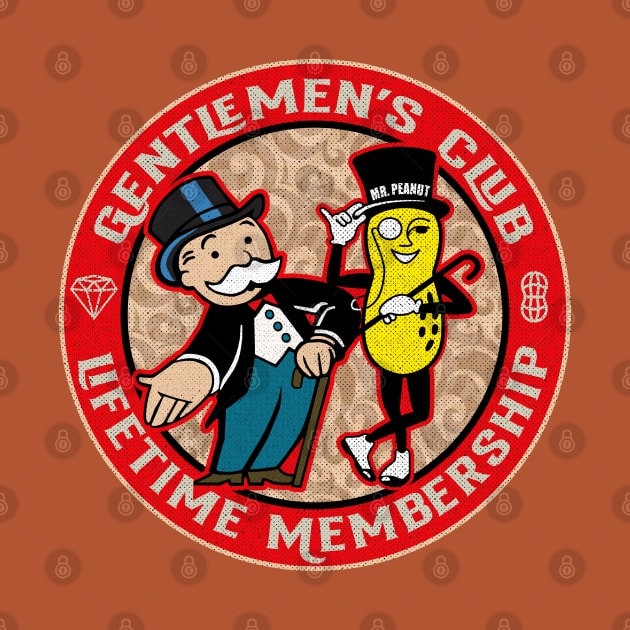 Gentlemen's Club Member by Alema Art