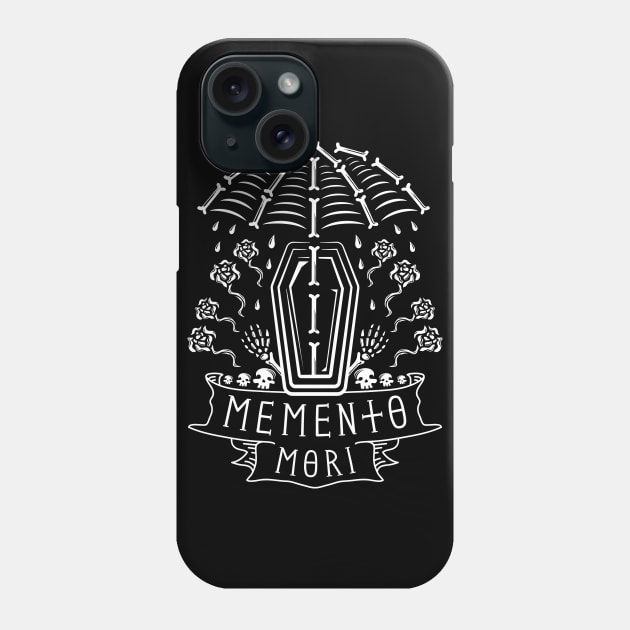 Momento Mori Phone Case by machmigo