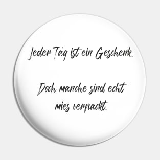 T-shirt mit lustigem Spruch-2 Pin