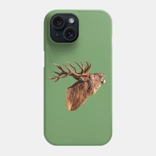 Red Deer Head in colour Phone Case