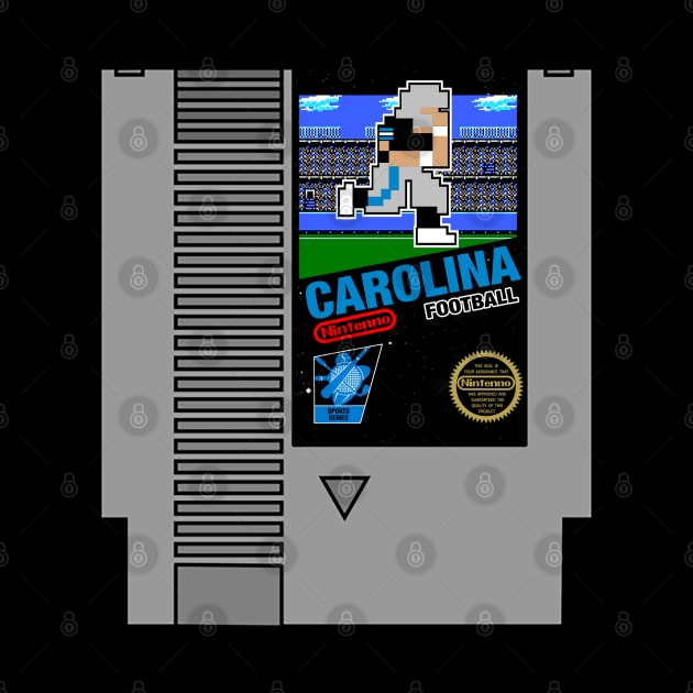 Carolina Football 8 bit cartridge design by MulletHappens