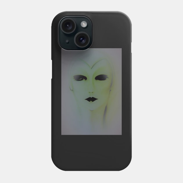 futuristic flapper dolly by Jacqueline Mcculloch Phone Case by jacquline8689