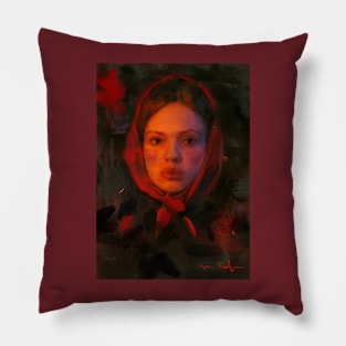 Russian girl Pillow