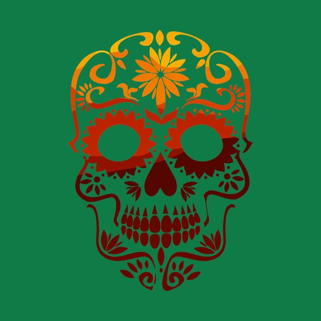 mexican skull. by NEWTOM29