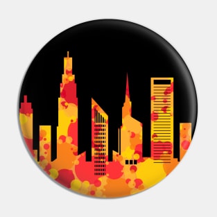 Big City Skyline Pin