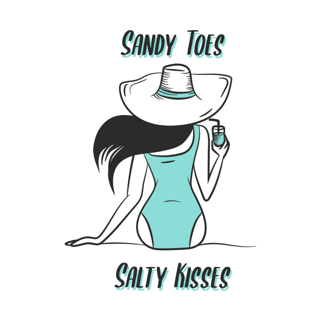 Sandy Toes Salty Kisses by PrintCortes