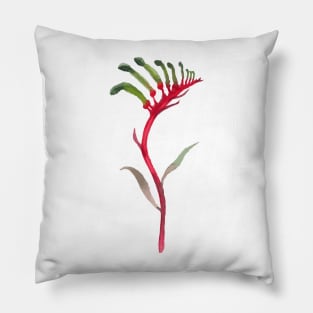 Australian flora pattern Pillow