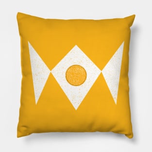 MMPR Yellow Pillow