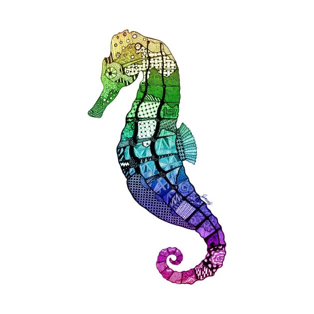 Seahorse Rainbow by SamuelJ