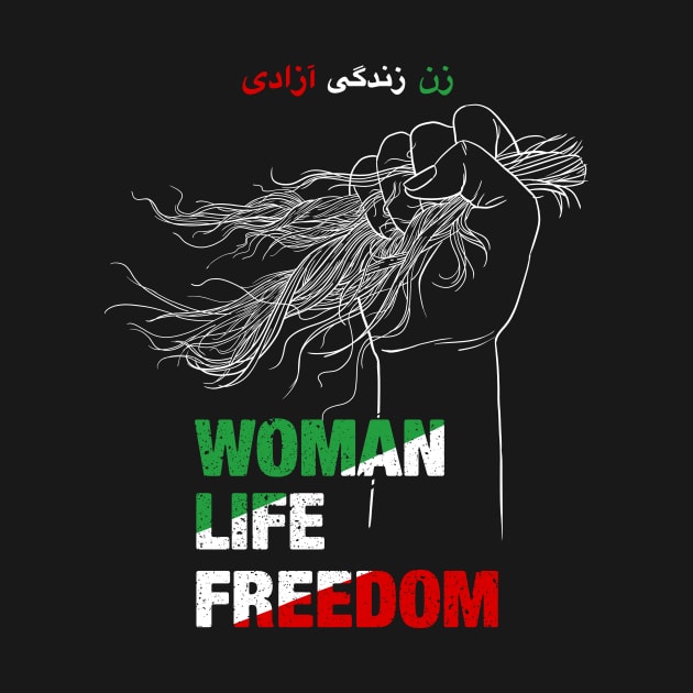 Women Life Freedom, Iran protests by StabbedHeart