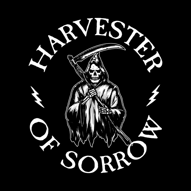 Harvester of Sorrow Heavy Metal Song by Hallowed Be They Merch