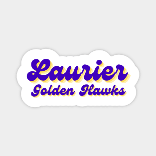 Laurier Golden Hawks Magnet