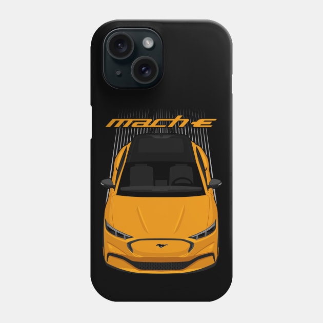 Ford Mustang Mach E SUV - Cyber Orange Phone Case by V8social