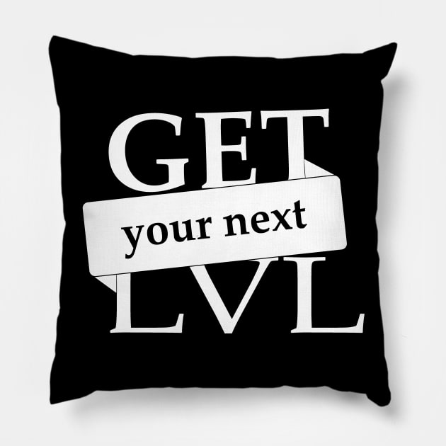 Level up Pillow by rashiddidou