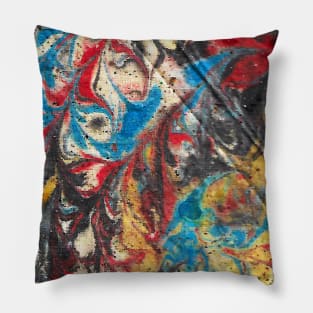 Abstract marble texture T Shirt Pillow