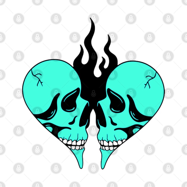 Heart Shaped Skull by Casino Royal 