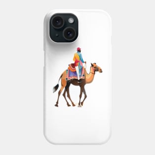 Man on a Camel Phone Case