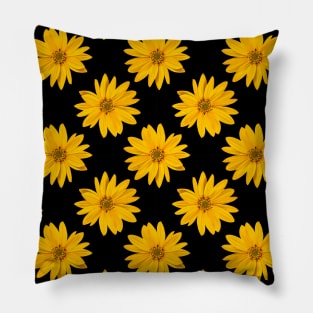 Sunflower Pattern Pillow