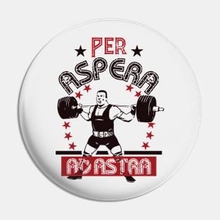 Per aspera ad astra Pin