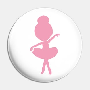 Ballerina Silhouette, Ballet Dancer, Ballet Girl Pin