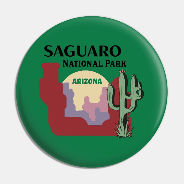 Saguaro National Park Arizona Pin by Alexander Luminova