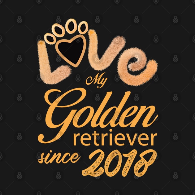 Love my Golden Retriever since 2018 by ArteriaMix