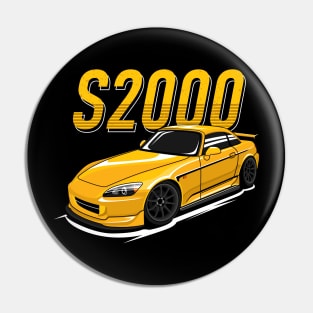 s2000 jdm shine Yellow Pin