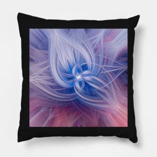 Blue Flower | In the universe we see wonderful things Pillow