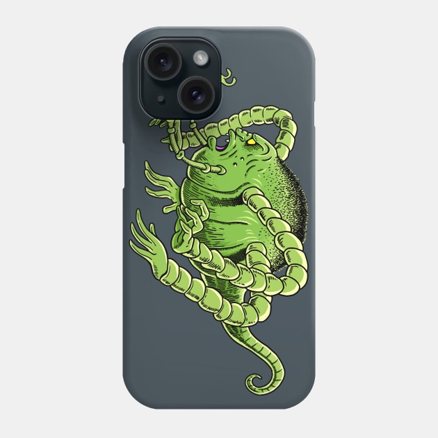 Spiderosaus Phone Case by Angel Robot