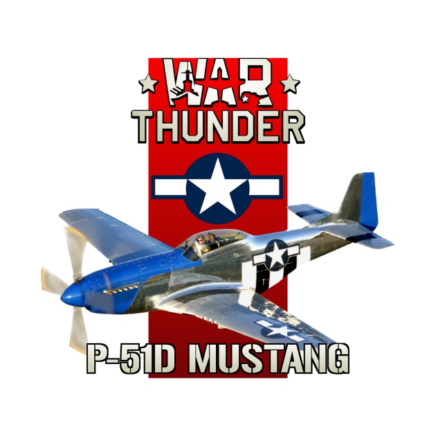 P-51D Mustang by MilMerchant