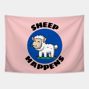 Sheep Happens | Sheep Pun Tapestry