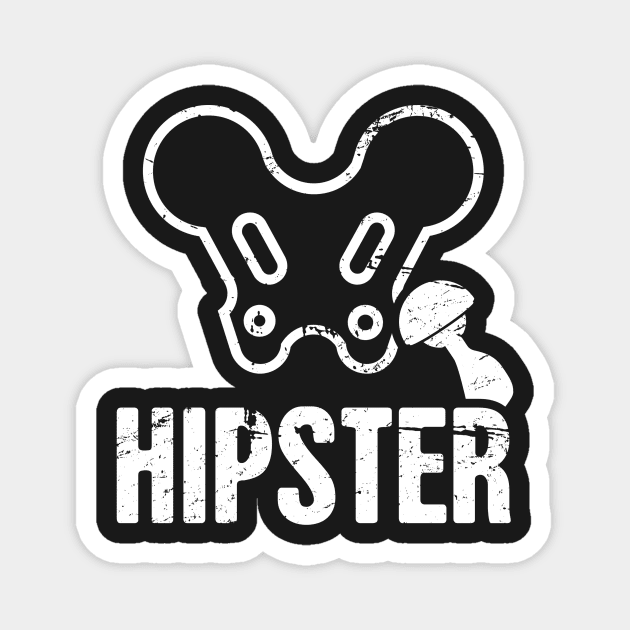 Hipster | Funny Hip Surgery Design Magnet by MeatMan