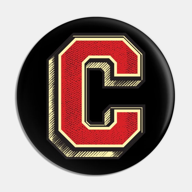 DAZZLING Vintage style Letter C ✪ Fantastic gift idea Pin by Naumovski