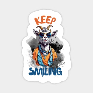 Keep Smiling Magnet