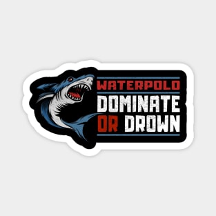 WATERPOLO SHARK Magnet