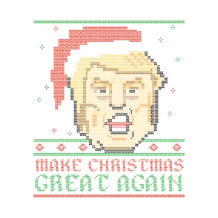 Donald Trump Make Christmas Great Again Ugly Xmas T-Shirt