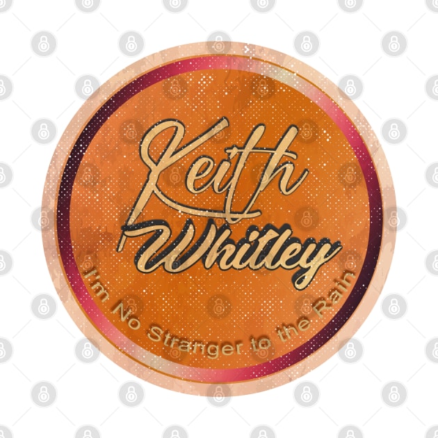 Keith Whitley - I'm No Stranger - retro by katroxdesignshopart444