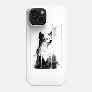 Ink Portrait of A Fox Phone Case