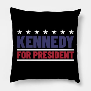 Kennedy For President v3 Pillow