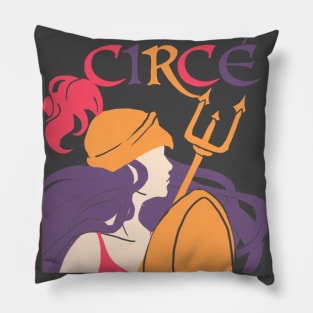 Circe Logo Rainbow Pillow