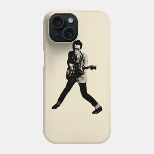 Elvis Costello Pencil Art Phone Case