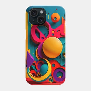 A surreal-abstract  of NFT ART. Phone Case