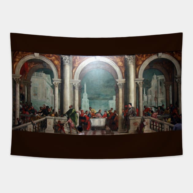 Feast in the House of Levi by Paolo Veronese Tapestry by Amanda1775