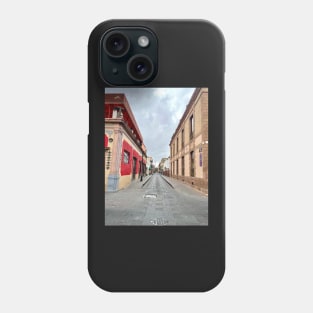 Street in Potasi, Mexico Phone Case