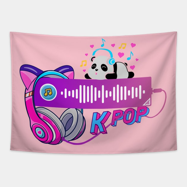 Shut Down | K-pop, Black Pink Songs Spotify Codes Series -31 Tapestry by Qr Code Club