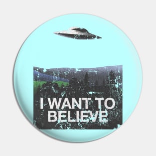 I Want to Believe - Vintage Pin