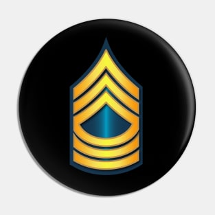 POCKET - Army - Master Sergeant - E8 - Blue Pin