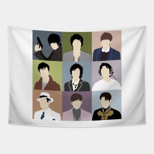 Lee Min-ho Fan Art Tapestry